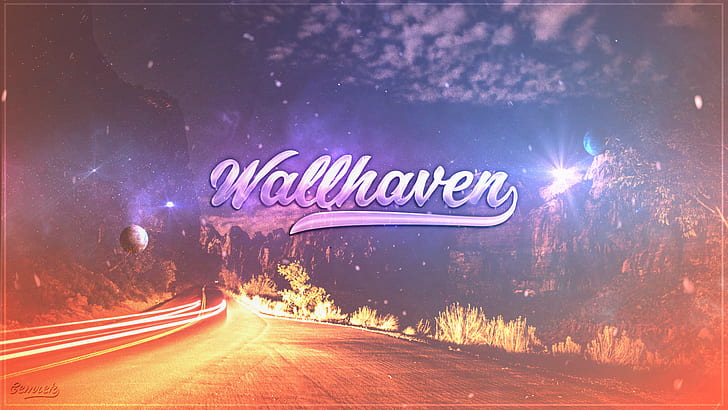 abstract, Flares, metalanguage, road, space, Wallhaven, HD wallpaper
