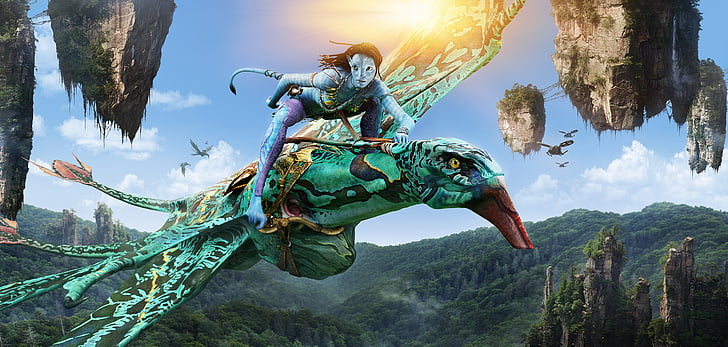 Avatar movie illustration, Neytiri, Seze, 4K