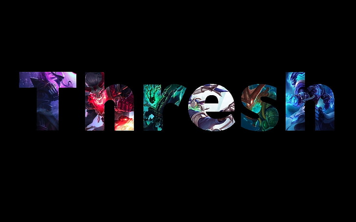 thresh logo, Summoner's Rift, Dark Star, Blitzcrank (League of Legends), HD wallpaper