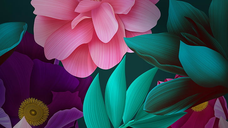 HD wallpaper: Flowers, 4k, 8k, HD, stock, CGI | Wallpaper Flare