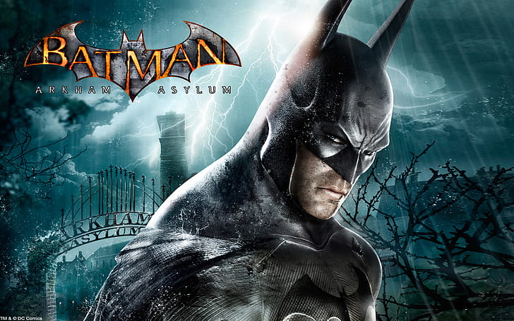 Batman Arkham Asylum Video Games Desktop Wallpaper Hd For Mobile Phones And Laptops 1920×1200, HD wallpaper