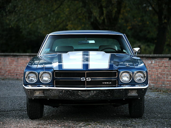 1970, 396, chevelle, chevrolet, classic, coupe, hardtop, muscle, HD wallpaper