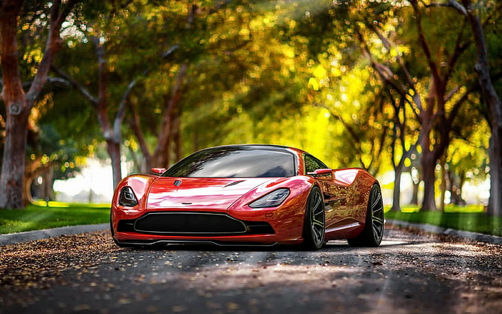 Cars Aston Martin Concept Red Car Dbc Design 4k Ultra Hd Wallpaer 3840×2400, HD wallpaper