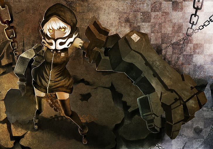 Anime, Black Rock Shooter, Strength (Black Rock Shooter), HD wallpaper