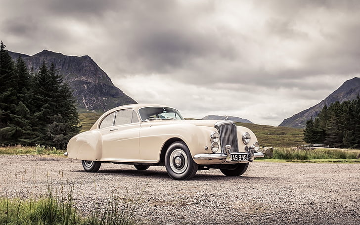 1952, auto, automobile, bentley, car, continental, luxury, r-type, HD wallpaper