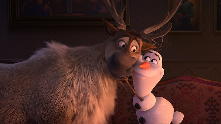 Movie, Frozen 2, Olaf (Frozen), Sven (Frozen)