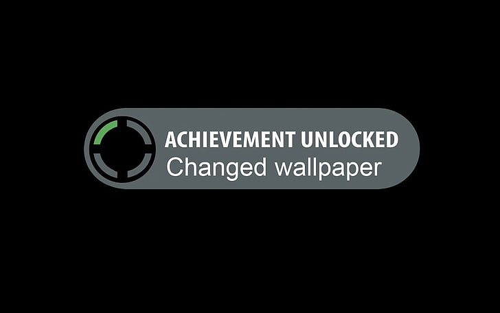Achievement unlocked text, quote, Xbox, humor, communication, HD wallpaper