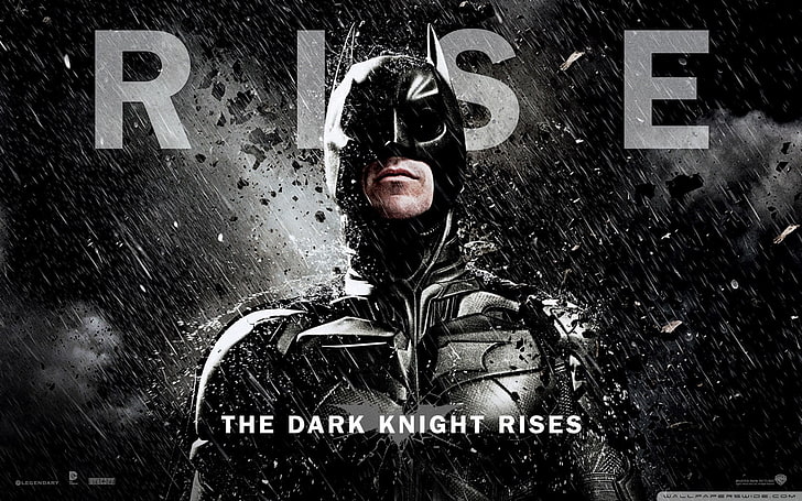Batman, The Dark Knight Rises, one person, portrait, front view, HD wallpaper