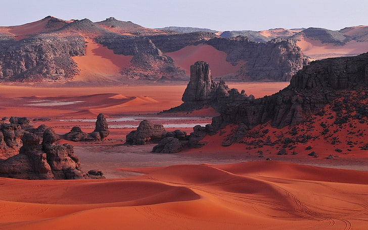 Photography, Tassili N'Ajjer, Algeria, Sahara, scenics - nature, HD wallpaper