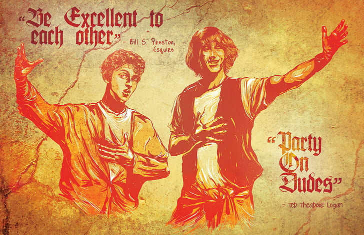 Movie, Bill and Ted's Excellent Adventure, HD wallpaper
