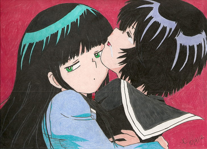 Anime, Mysterious Girlfriend X, Aika Hayakawa, Mikoto Urabe, HD wallpaper