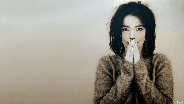 music, Björk, album covers, women, HD wallpaper