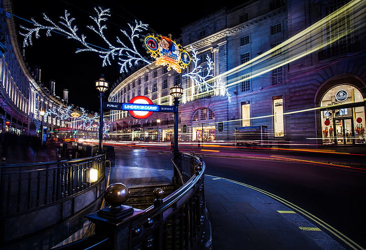 London City, Great Britain, England, Regent Street, HD wallpaper