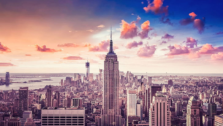 new york  backgrounds hd, architecture, building exterior, built structure