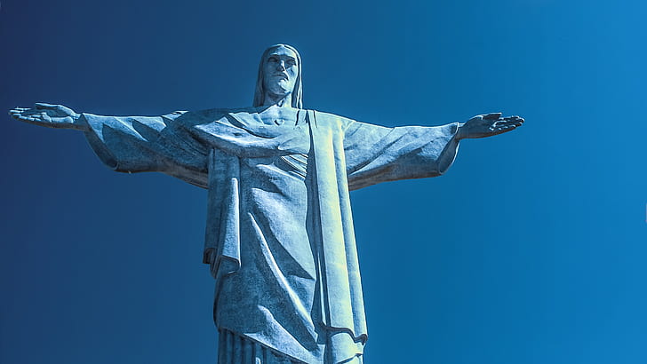 Rio de Janeiro Christ the Redeemer Statue HD, christ the redeemer, HD wallpaper