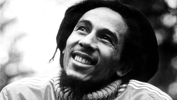 Singers, Bob Marley, Reggae, Ska, headshot, portrait, one person, HD wallpaper