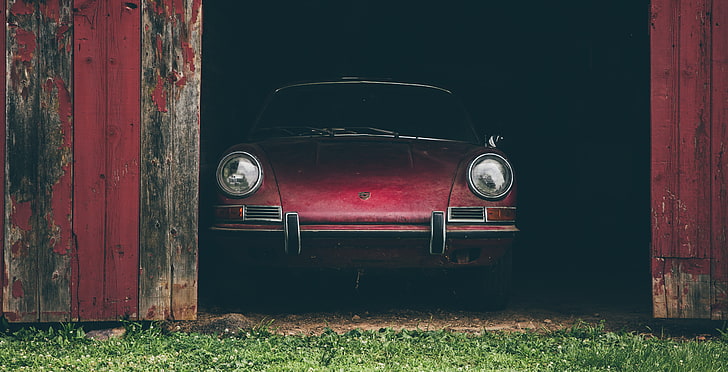 car, Porsche, Vintage car, mode of transportation, land vehicle, HD wallpaper