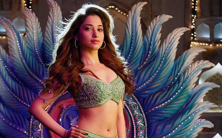 Tamanna Item Song, one person, young women, young adult, clothing, HD wallpaper
