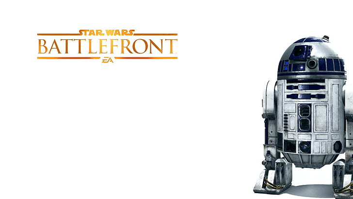 Star Wars Battlefront R2 D2 Video Games Simple Background 1080p 2k 4k 5k Hd Wallpapers Free Download Wallpaper Flare