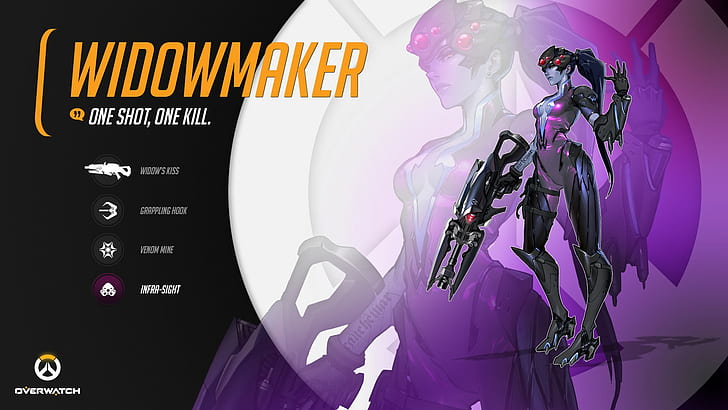 Widowmaker, Overwatch, Video Games, HD wallpaper