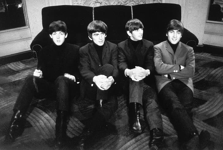 The Beatles, John Lennon, Paul McCartney, Ringo Starr, George Harrison, HD wallpaper