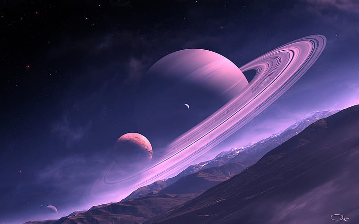 Saturn Dream, HD wallpaper