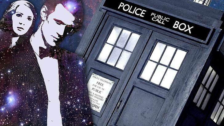 Doctor Who, Eleventh Doctor, Amy Pond, TARDIS, Karen Gillan