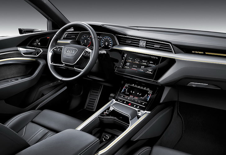 Hd Wallpaper 2020 Audi E Tron Vehicle Interior Mode