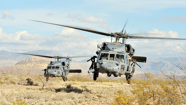 military, helicopters, military aircraft, Sikorsky HH-60 Pave Hawk