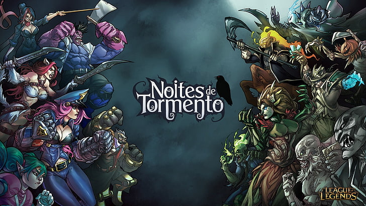 Noites de Tormento digital wallpaper, Vi (League of Legends), HD wallpaper