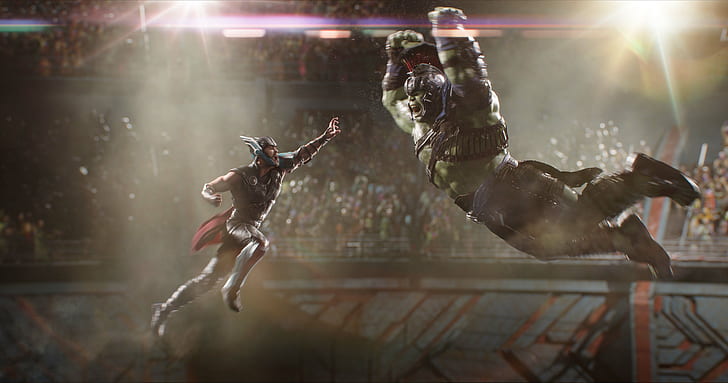 Hulk, Thor Ragnarok, 2017, 4K, HD wallpaper
