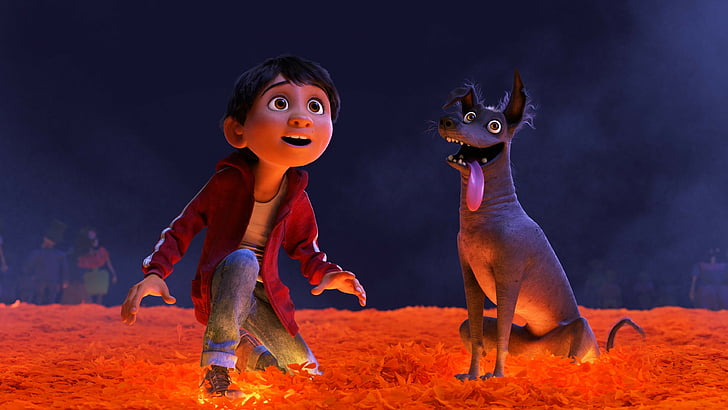 HD wallpaper: boy and dog 3D animation, Coco, best animation movies |  Wallpaper Flare