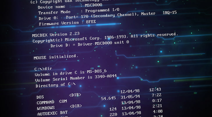 Hd Wallpaper Ms Dos Computer Operating System Technology Text Communication Wallpaper Flare