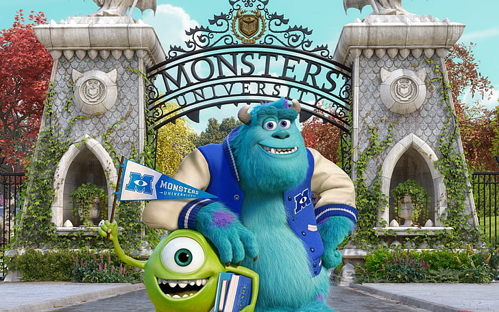 Monster University James P. Sullivan and Mike illustration, Movie