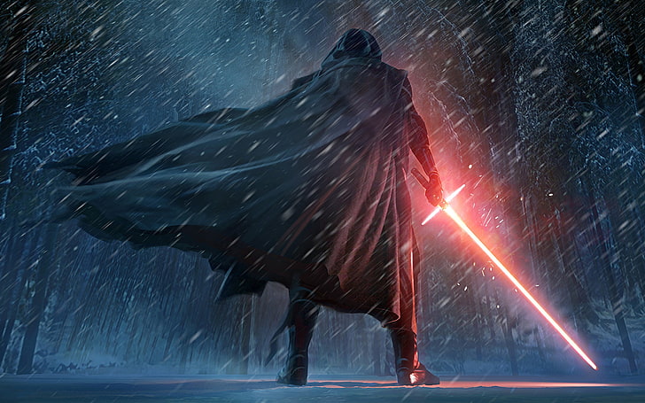 Kylo Ren digital wallpaper, Star Wars, Star Wars: The Force Awakens