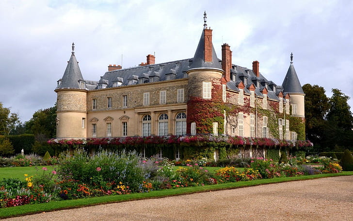 *** France-chateau De Rambouillet ***, architecture, castle, monuments, HD wallpaper