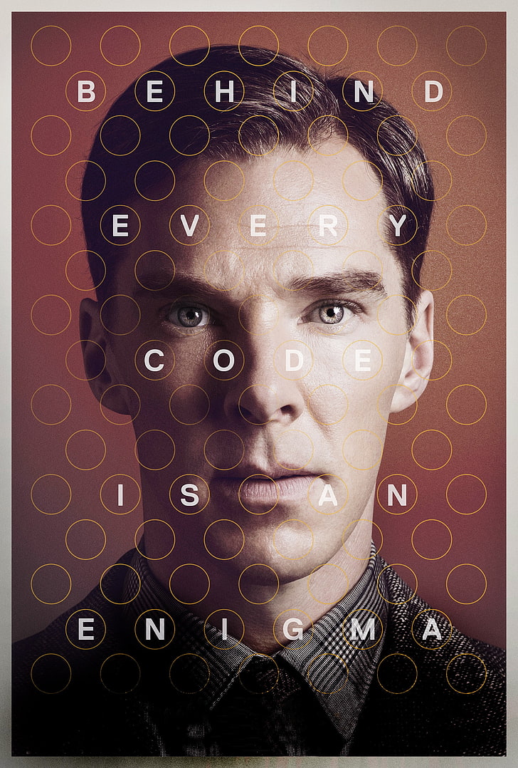 The Imitation Game, Benedict Cumberbatch, Alan Turing, portrait