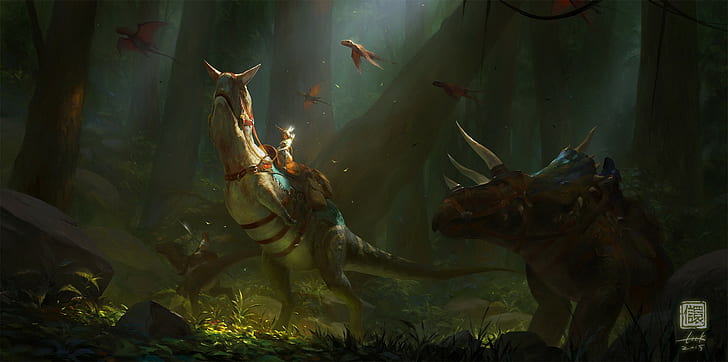 Ark: Survival Evolved, fantasy art, HD wallpaper