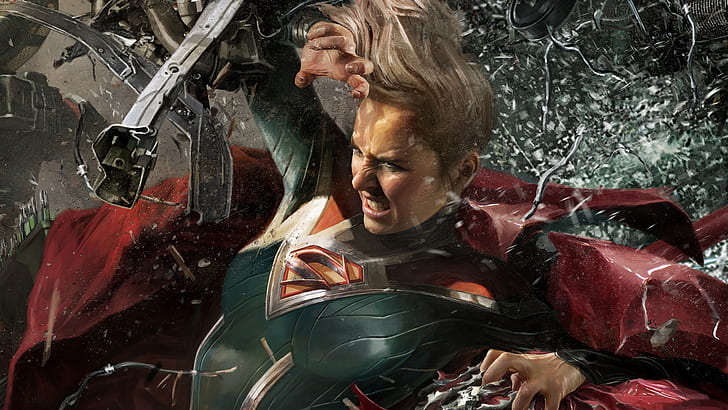 Supergirl, Injustice 2, HD wallpaper