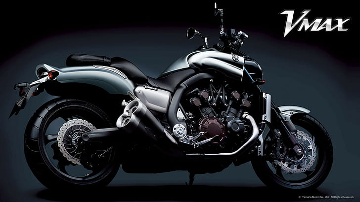 motorcycle, Yamaha, VMax