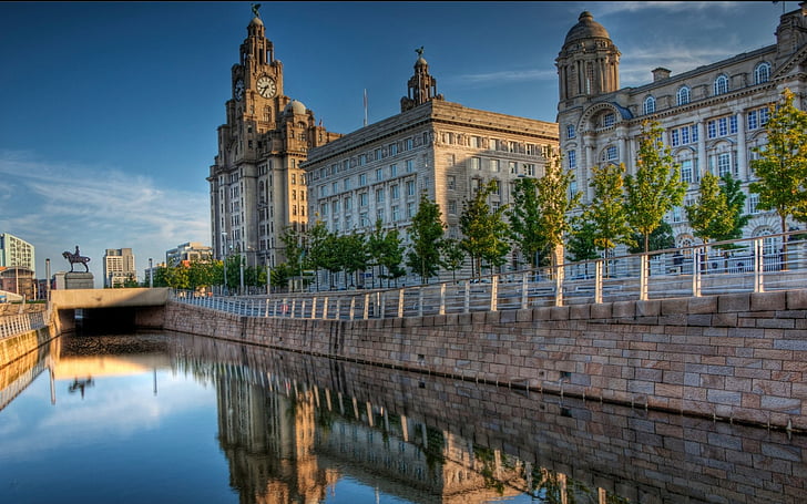 Cities, Liverpool, HD wallpaper