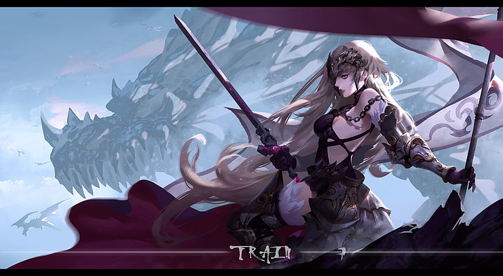 Jeanne d'arc alter, Fate/Grand Order, Avenger (Fate/Grand Order), HD wallpaper
