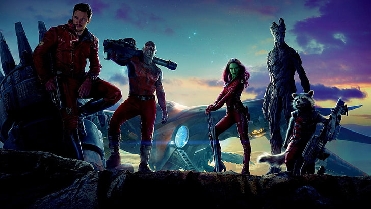 Guardian of the Galaxy digital wallpaper, Movie, Guardians of the Galaxy