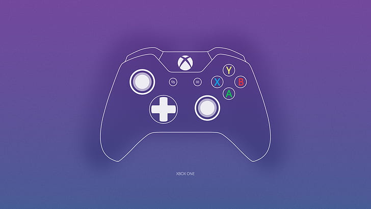 Xbox One, Microsoft, controllers, joystick, HD wallpaper