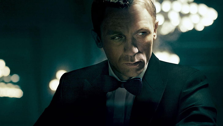 Casino Royale, Daniel Craig, James Bond, movies, portrait, one person