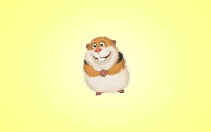 HD wallpaper: guinea pig, hamster, rodent, art, fun, mouse cartoon  character | Wallpaper Flare