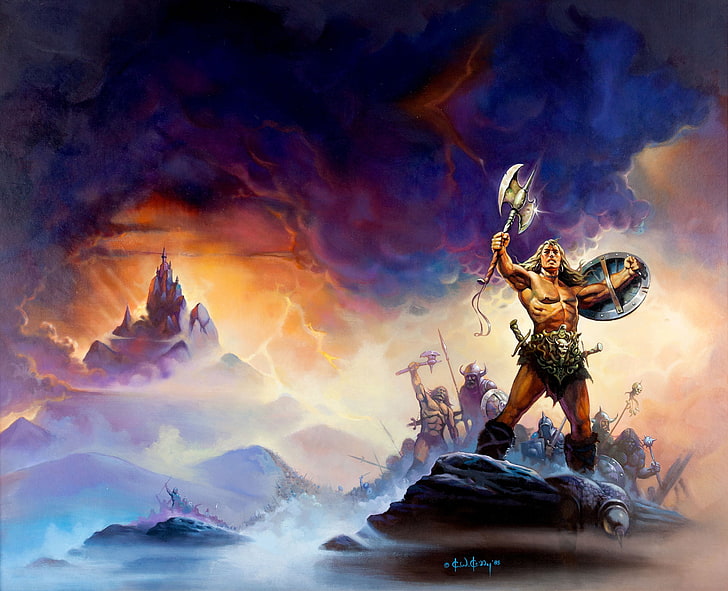 HD wallpaper: Majesty-Sword & Sorcery
