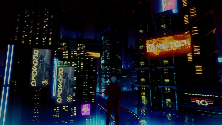 Cyberpunk: edgerunners, anime boys, Netflix TV Series