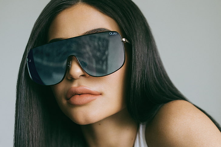 kylie jenner, celebrities, girls, model, hd, 4k, sunglasses, HD wallpaper
