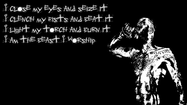 Death Grips, lyrics, HD wallpaper